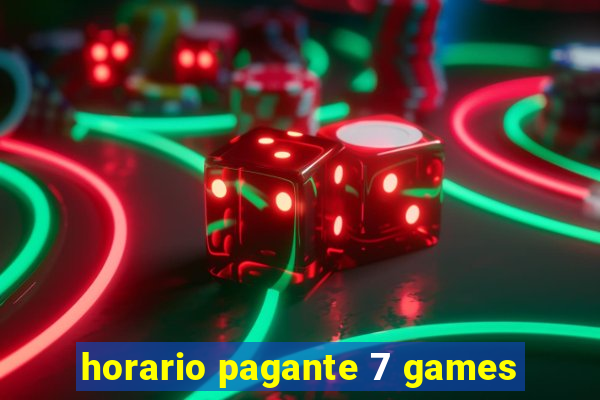 horario pagante 7 games